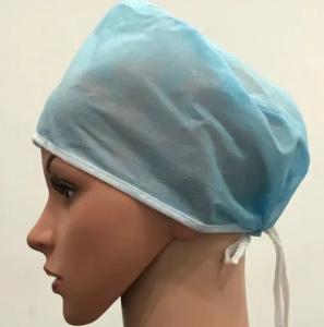 China Tasteless Medical Disposable Bouffant Cap SMS Surgical Caps For Doctors wholesale