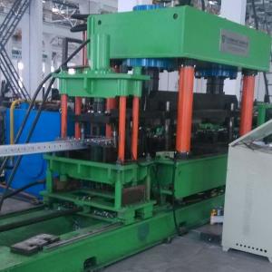 China 1.5mm-6mm Metal Steel Omega Silo Post Roll Forming Machine For Storage Grain Silos wholesale