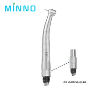 China Quick Coupling Fiber Optic Handpiece 4 Air LED High Speed Handpiece wholesale