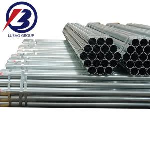 China Hot Dipped Galvanized Round Pipe Tube for Durable Temperature and Corrosion Resistance wholesale