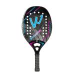 3K Carbon Fiber Beach Tennis Racket Rough Surface Soft Interlayer Racquet with