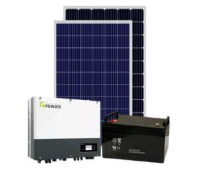 China Rooftop Single Core 100Kw 60Hz Hybrid Solar PV System wholesale
