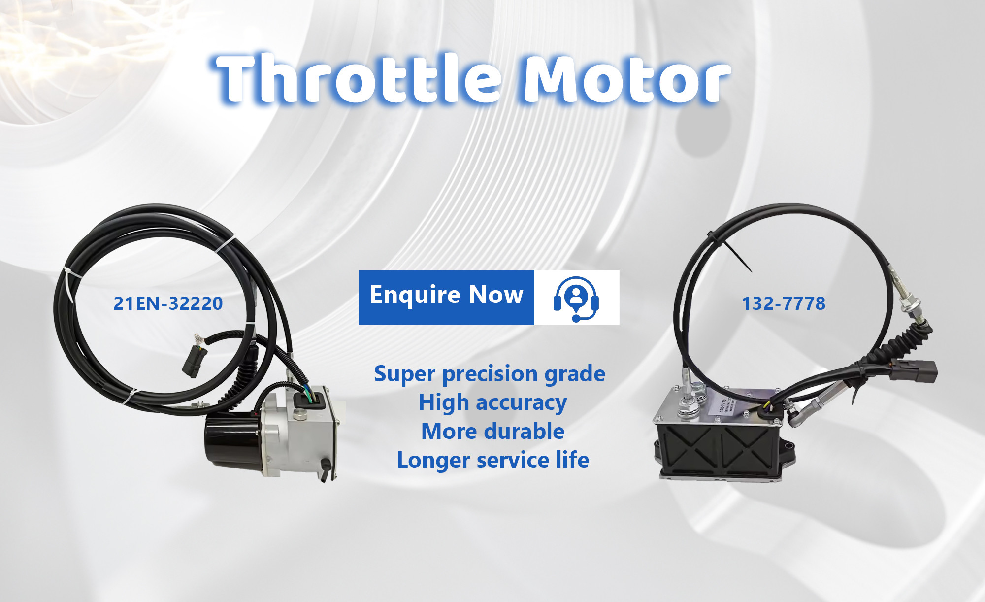 7Y-5461 7Y5461 Excavator Spare Parts Throttle Motor For CAT Excavator E325 E325L Throttle Motor