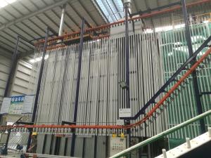 China PLC Colour Coating Line With Reciprocator Powder Coating Plant wholesale