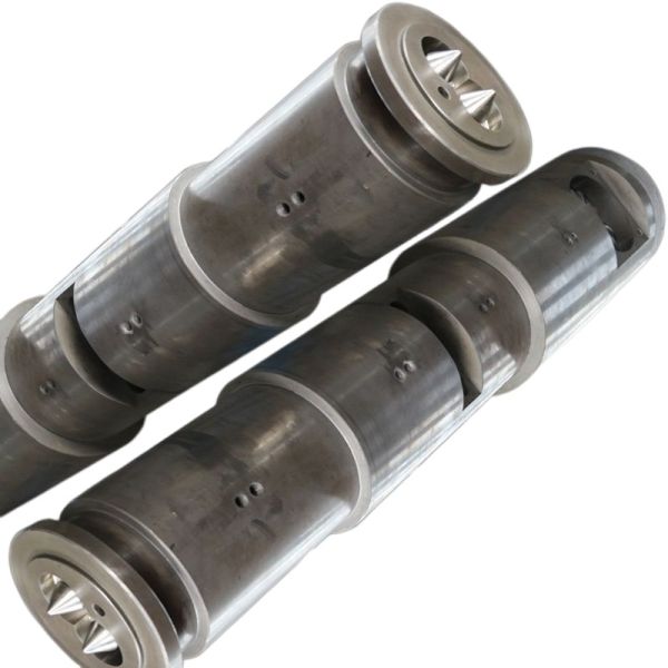 Customized High-Accuracy Full Intermeshing Conical Twin Screw Barrel Set for Extrusion Machine