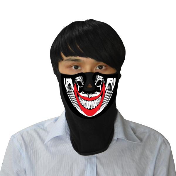 Wholesale Halloween Party Costume Cosplay Props Masks LED Rave Face Mask