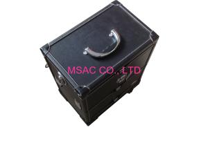 China Durable Pro Makeup Case With Mirror Black Makeup Box 360 X 240 X 540mm wholesale