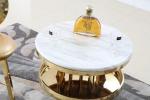 Marble Top Bar Height Table