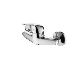 China 1/2 Inch Single Lever Shower Mixer Without Shower Chrome Finish wholesale