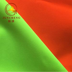 China 100% polyester fluorescent fabric in stock for wholesale wholesale