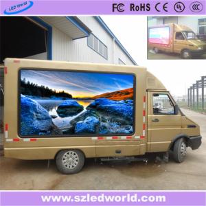 China Truck Mobile LED Display with Tranch LED and Sony Grey Cabinet wholesale