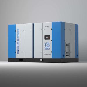 China 220kw Two Stage Screw Air Compressor 300hp Horizontal Permanent Magnet 2 Stage Compressor wholesale