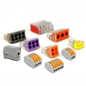 China Equivalent Compact Splicing LED Connectors Quick Connect Terminal Blocks wholesale
