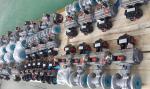 wuxi valve actuators double action single action pneumatic rotary actuator