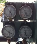 Hitachi screw compressor spare part pressure gauge