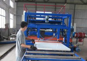 China Cold Chain Transportation Cold Room Refrigeration Panels Making Machine on sale