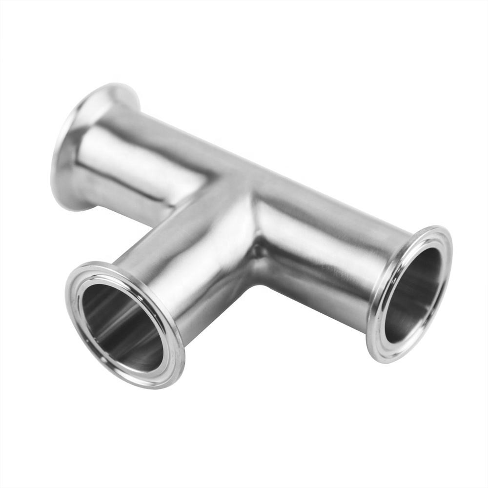 150mm Sanitary Elbow Pipe Fittings Stainless Steel Hygienic Tri Clamp Pipe Fitting