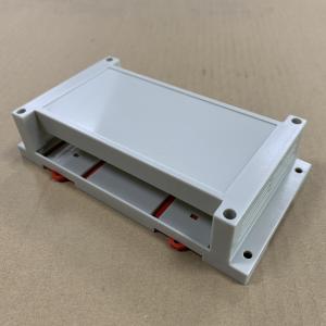 China 175*90*40MM Din Rail Plastic Housing Enclosure In Grey And Black Color on sale