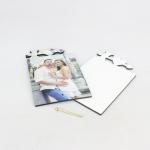 Eco Friendly White 240x142mm Wooden Multi Photo Frames