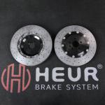 HEUR Brake Front Carbon Ceramic Discs For Audi A4 B8 Q3 2016 Refit 405*34mm
