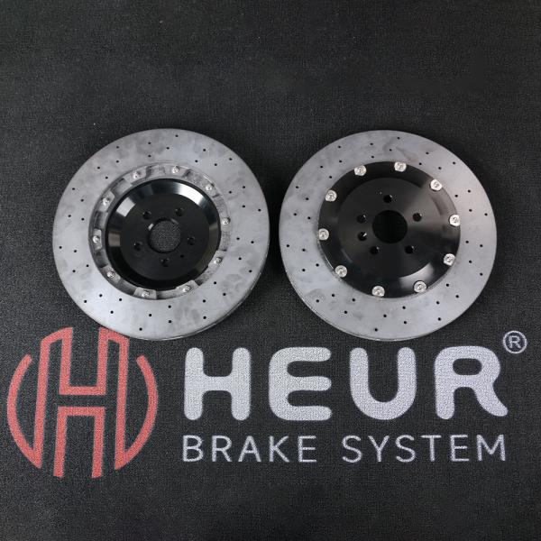 HEUR Brake Front Carbon Ceramic Discs For Audi A4 B8 Q3 2016 Refit 405*34mm