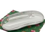 Plastic Clip On Hard Clear Plastic Sunglasses Case