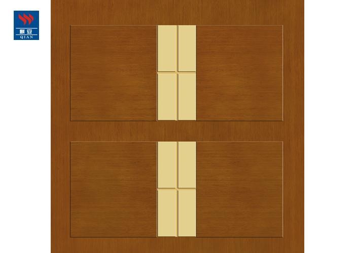 Exterior Fire Rated Front Composite WPC Wood Door