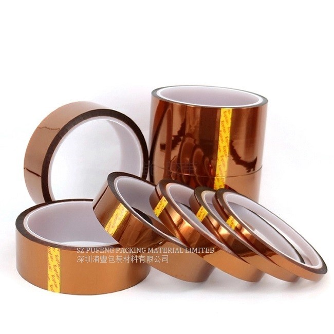 SGS 0.25mm Kapton Polyimide Tape Heat Resistant Electrical Insulation Tape
