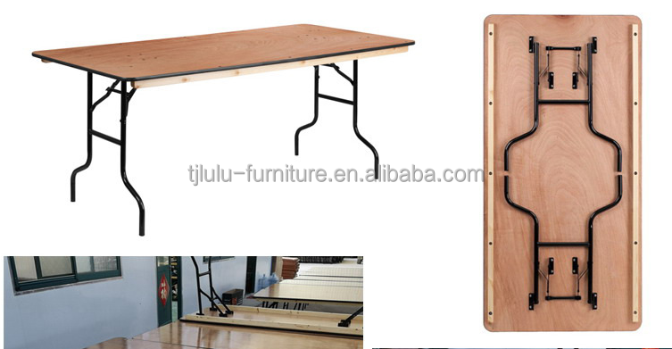 Industrial Style Iron Wood Restaurant Dining Tables Wood Folding Dining Table Customized for Home Furniture Market Needs