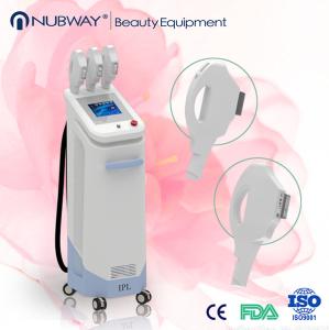 China new hot safe and fast result 3 handles permanent hair removal IPL photofacial machine wholesale