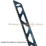 Carbide Saw Blade for Cutting Bricks Size:505mmx51x36T,Reciprocating