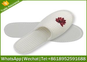 China hotel slipper,waffle slippers manufacturer,waffle slipper with logo wholesale