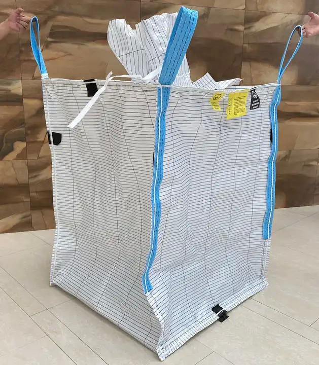 Square Bottom Conductive Bulk Bags