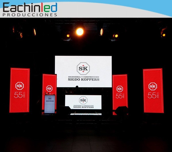 Slim Style Stage LED Screen Full Color P3.9 , High Definition