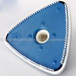 Triangular Liner Swimming Pool Accessories Vacuum Head With Swivel Cuff
