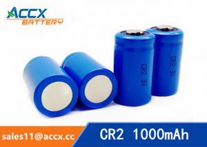 China CR2 3.0V 1000mAh LiMnO2 Battery non-recharegable battery primary battery wholesale