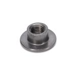 Metric Alloy Steel Weldable Round Base for Yacht Boat Accessories in Stainless