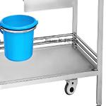 ODM Anti Corrosion Stainless Steel Medical Trolley Easy Moving