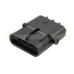 4 Pin 120109741 Electrical Cable Connector Waterproof Weather Pack Square Wire