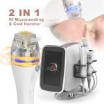 MJ0002 Multifunction 2 In 1 Insulated Needle With RF Miconeedle Portable Facial