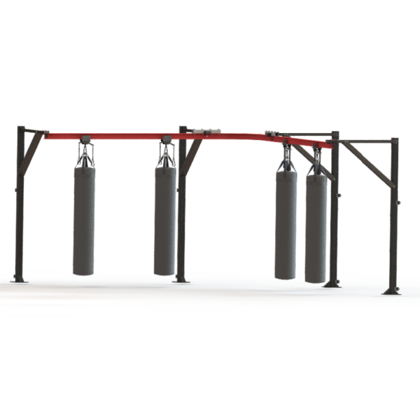 Floor Mounted Heavy Bag Rack
