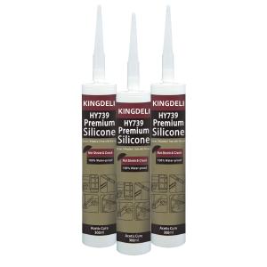China Customized Flexible Acetic Silicone Sealant Weathering Resistant wholesale