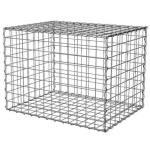 100x100x50cm Welded Gabion Wire Mesh Retaining Wall For Building Square Hole