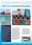 Cavitation Jet Underwater Cleaning Aquaculture Cages Underwater Cleaning Machine