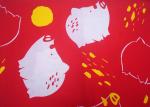 60x60 BCI Cotton Fabric With Inkjet Printed / For Bags Fabric Or Lining