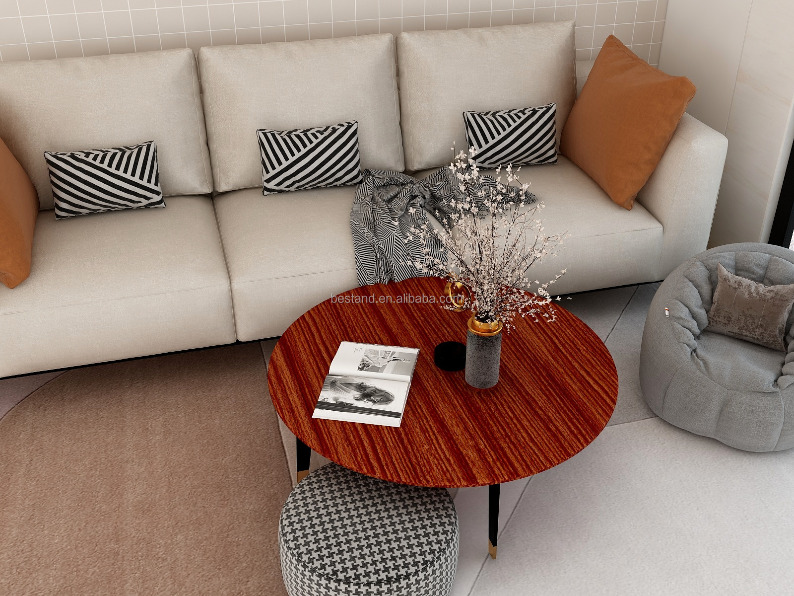 Stripes Wood Effect Wallpaper Vinyl Wood Grain Peel And Stick Wallpaper