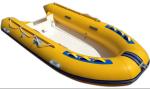 2022 new Fiberglass hull inflatable tube PVC simple boat 270 rib boat cheap