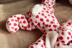 Lovely Valentines Day Stuffed Toys / Animal Dog Stuffed Push Toys For Celebratio