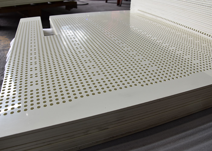 10mm Thick Plastic Perforated Sheet With Round Square Ellipse Hole