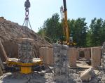 Durable Pile Breaker Machine Kp500s Hydraulic Concrete Cutter Square